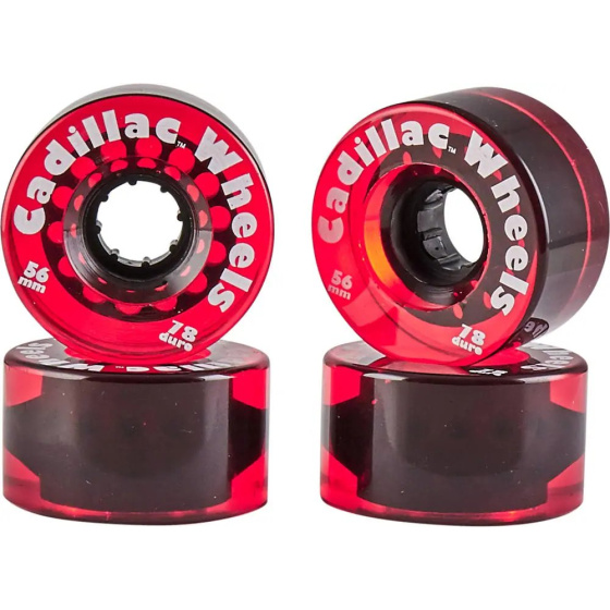 Cadillac Mini 4-Pack Wheels (56mm|Red)