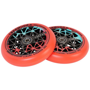 Oath Bermuda wheels 120mm Black/Teal/Red 2 pcs