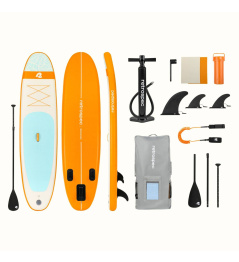 Retrospec Weekender SL 10' Inflatable Paddleboard (Creamsicle)
