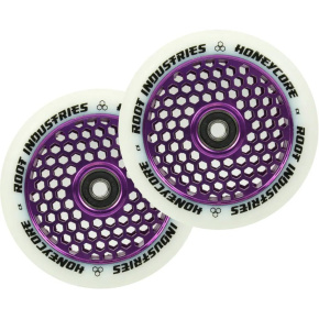 Root Honeycore White 110mm Scooter Wheels Set 2 (110mm | Magenta)