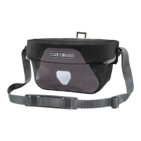 Ortlieb Bag Ortlieb Ultimate Six Plus - 5 L, waterproof handlebar bag grey_granite