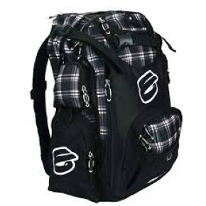 Elyts Plaid gray backpack