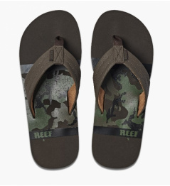 Slippers Reef Waters brown camo 2020 vell.EUR43