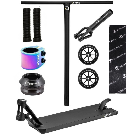 Freestyle Scooter Custom Divine Street 6" Black