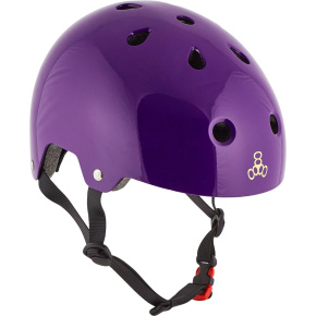 Helmet Triple Eight Brainsaver L-XL Purple Glossy
