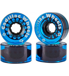 Cadillac Mini 4-Pack Wheels (56mm|Blue)