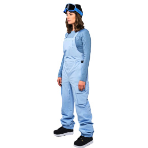 Whitespace 2L Insulated Riding Bib Women's Snow Pants (S|Placid Blue)