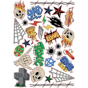 SFR Sticker Sheet - Skulls