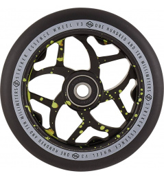 Wheel Striker Essence V3 Black 110mm Green Splash