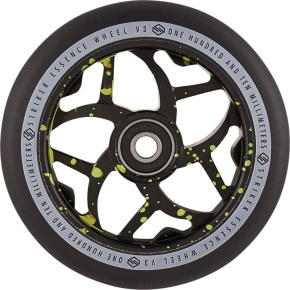 Wheel Striker Essence V3 Black 110mm Green Splash