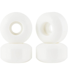 Essentials White Skateboard Wheels 4-Set (52mm|95A)