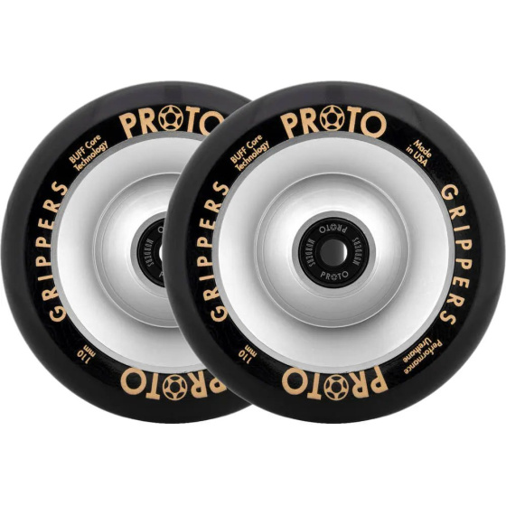 Proto Full Core Gripper 110mm Silver 2pcs