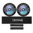 Set of 2 Divine 110 mm Light Core rainbow wheels + Divine griptape + Divine grips