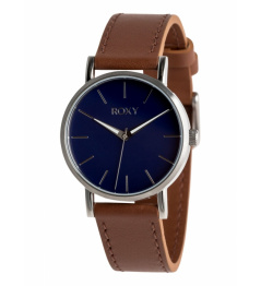 Roxy Maya S Leather Silver / navy / brown 2017 Ladies