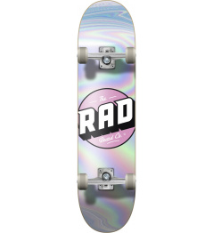 RAD Logo Progressive Complete Skateboard (8"|Holographic)