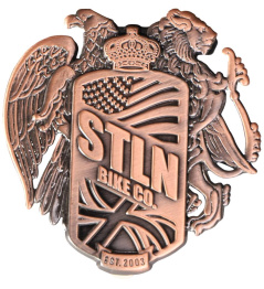 Stolen Badge (10 Year Crest Rose Gold|Flat)