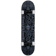 Speed Demons Bandana Skateboard Complete (8.25"|Black/Silver)