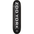Zoo York Classic Logo Block Skate Board (7.75"|Black)