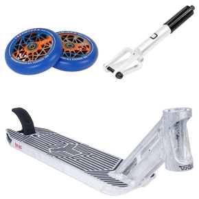 Set Board Triad Psychic Stone 4.7" 495mm silver + Oath wheels + Divine fork