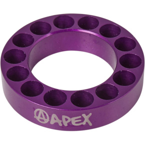 Headset spacer Apex 10mm purple
