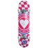 Heart Supply Insignia Check Skateboard Complete (7.75"|Pink)