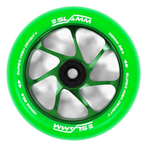 Slamm 110mm Team Green / Green Wheel