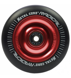 Metal Core Radical 110 mm wheel black-red
