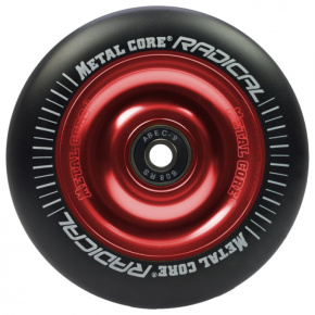 Metal Core Radical 110 mm wheel black-red