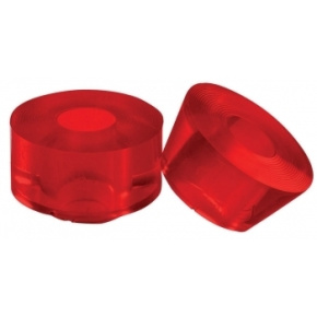 Jelly Derby Cushions Chaya Red 12x12mm (4pcs)