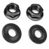 Salt CNC BMX Axle Nut (10mm|Black)