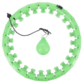 Massage hula hoop HMS HHW01 with weights green
