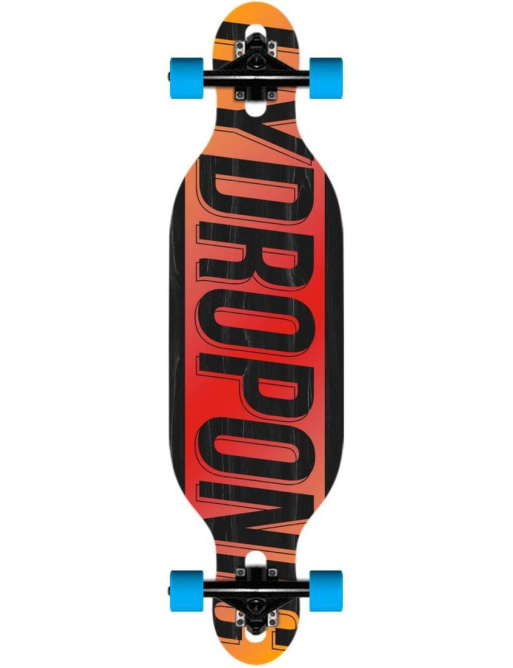 Hydroponic DT For children Complete Longboard (31.5"|Degraded Orange/Yellow)
