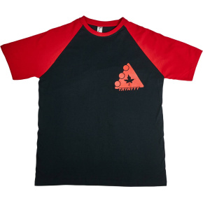 Trynyty Baseball T-shirt With Black