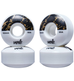 Verb Dip Skate Wheels 4-Pack (52mm|Marbel Black)