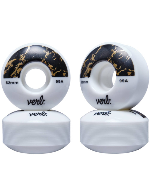 Verb Dip Skate Wheels 4-Pack (52mm|Marbel Black)