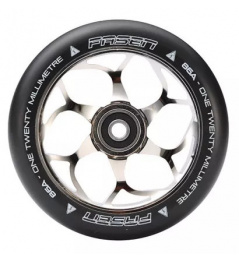 Wheel Fasen 120 mm silver black