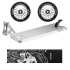 Set Board Divine Forget Street 6" 580 mm Silver + 2 Divine 110 mm Turbo Wheels Silver + Divine Nyx Griptape