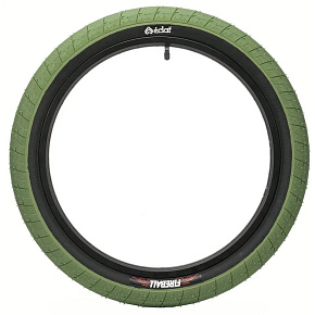 Eclat Fireball BMX Tire (2.4"|Army Green/Black)