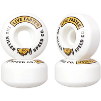 Killer Team Classic Pact 99A Skateboard Wheels 4-Pack (51mm|White)