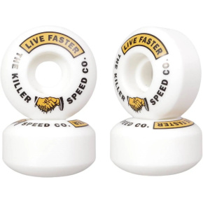 Killer Team Classic Pact 99A Skateboard Wheels 4-Pack (51mm|White) Killer Team Classic Pact 99A Skateboard Wheels 4-Pack (51mm|White)