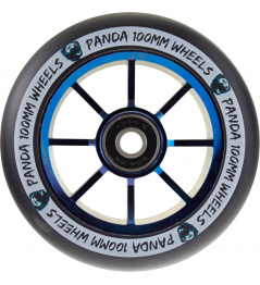 Panda Spoked V2 100mm Blue Chrome wheel