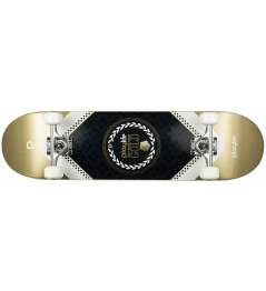 Skateboard Playlife Heavy Metal Gold 31x8 "