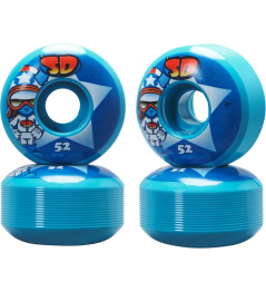 Speed Demons Characters Skate Wheels 4-Pack (53mm|Stars)
