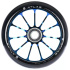 Ethic Atlas Wheel 115x30mm Chrome Blue