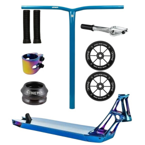 Freestyle Scooter Custom Divine X Union X Ethic Pandemonium 460 mm Blue