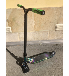 Custom freestyle scooter Bestial Wolf Duchemin Rainbow