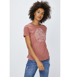Roxy T-shirt Red Sunset 437 mmg0 withered rose lily house 2018/19 women's vell.S