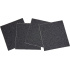 Blood Orange X-Coarse Griptape Set of 4 Pieces (Black)