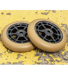 Wheels UrbanArtt Civic 110x24mm Black / Gum Blue 2pcs
