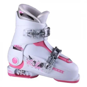 Roces Idea Up 6in1 Adjustable Kids Ski Boots (19-22|White/Pink)